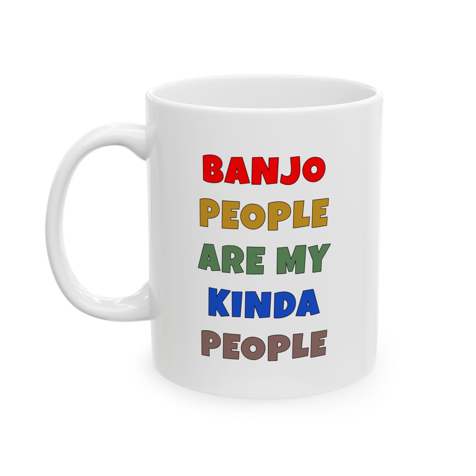 ABOVE AVERAGE GUITAR PLAYER Mug | Funny Guitar Gift | Coffee Cup for Music Lovers – Color Text - Image 3